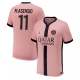 Paris Saint-Germain Marco Asensio #11 Replike Rezervni Dres 2024-25 Kratak Rukav